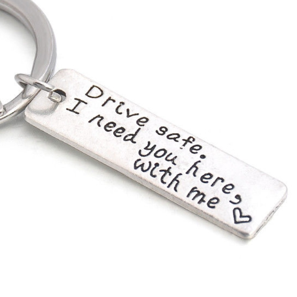 Unisex Drive Safe Keychain